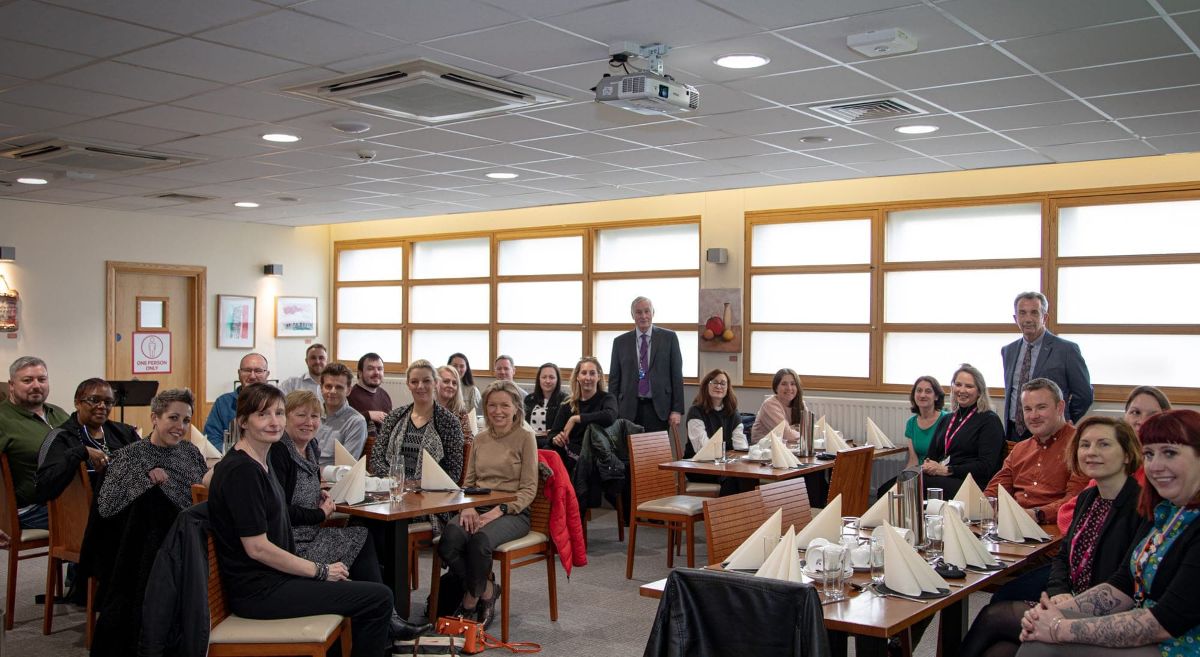 Delegates from Walsall College and Sunderland College